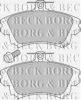 BORG & BECK BBP1639 Brake Pad Set, disc brake
